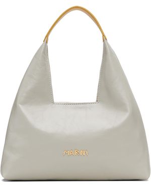 Marni Top Handle Mini Bag - Gray