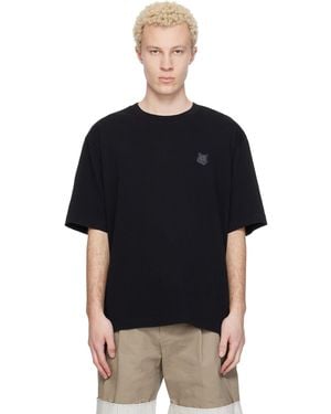Maison Kitsuné Fox Head Oversize T-Shirt - Black