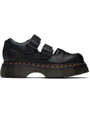Dr. Martens Flâneurs De Style Charles Ix Noirs À Semelle Buzz
