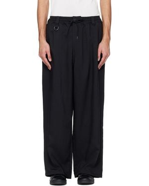 Y-3 Sport Uniform Pinstripe Track Pants - Black