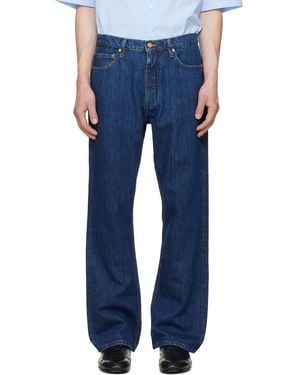 Jil Sander Regular Denim Jeans - Blue