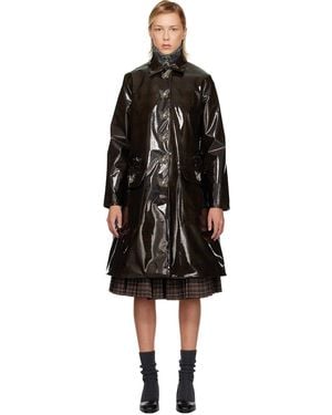 Chopova Lowena Squelchy Coat - Black