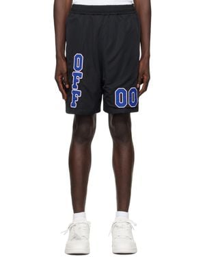 Off-White c/o Virgil Abloh Off- 'Off' Mesh Basket Shorts - Black