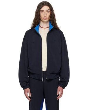 Wales Bonner Adidas Originals Edition Pique Track Jacket - Blue