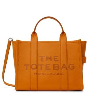 Marc Jacobs The Leather Medium トートバッグ - オレンジ