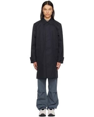 Norse Projects Navy Thor Rain Coat - Black