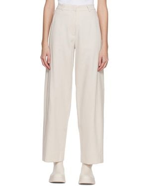 Holzweiler オフホワイト Vidda トラウザーズ - マルチカラー