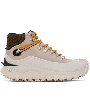 Moncler ベージュ Trailgrip Gtx ハイカットスニーカー - ブラック