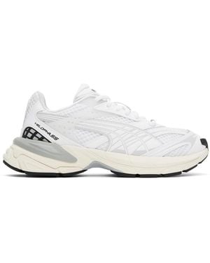 PUMA ホワイト Velophasis スニーカー - ブラック