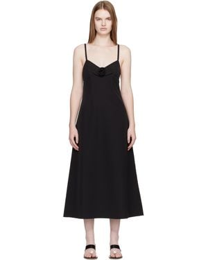 Sandy Liang Pilton Midi Dress - Black