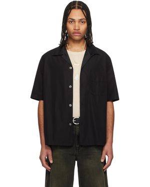 Our Legacy ブラック Heusen 半袖シャツ
