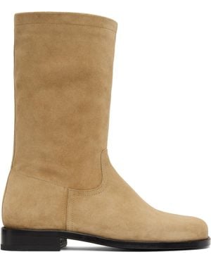 Lemaire Soft Workwear Boots - Natural