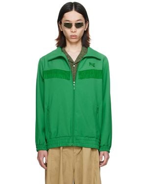 Needles Green Fringe Track Jacket