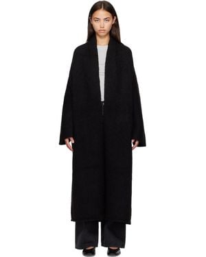 Lauren Manoogian Long Shawl Cardigan - Black