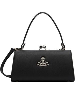 Vivienne Westwood Doll Xl Frame Bag - Black