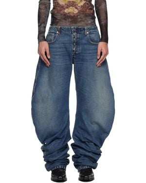 Jean Paul Gaultier Oversize Fit Jeans - Blue