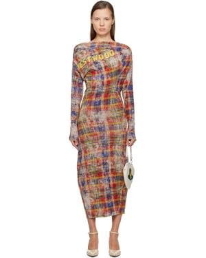 Vivienne Westwood Ls Superbo Midi Dress - Black