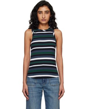 YMC Débardeur Rainshine Multicolore - Noir