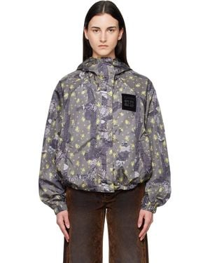 Ganni Flowers Jacket - Black