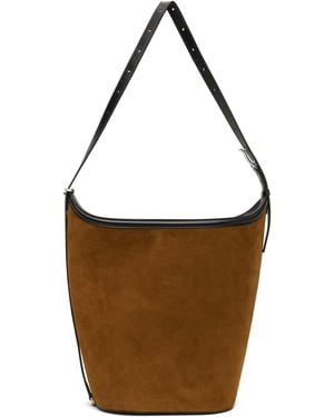 Proenza Schouler Soft Suede Brant Bucket Bag - Brown