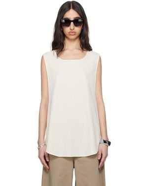 Meta Campania Collective Off- Kacie Unlined Tropical Wool Shift Top - Black