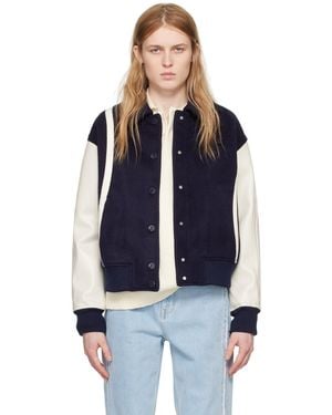 Axel Arigato Bay Bomber Jacket - Blue