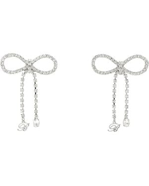 Blumarine Bow Earrings - Black