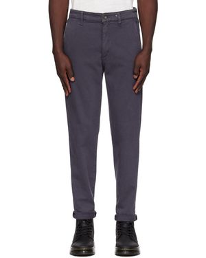 Rag & Bone Ragbone ネイビー Fit 2 トラウザーズ - ブルー