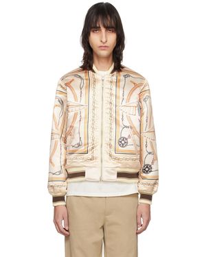 Rhude Blouson Aviateur Multicolore À Images - Neutre