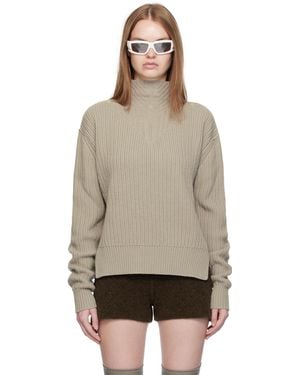 Rick Owens Off- Concordians Fisherman Turtleneck - Multicolour