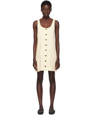 Rag & Bone Laney Denim Minidress - Black