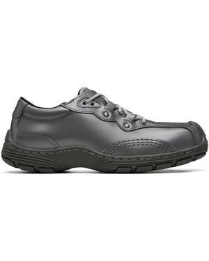 Dr. Martens Aurix Satin Finish Leather 5I Trainers - Black