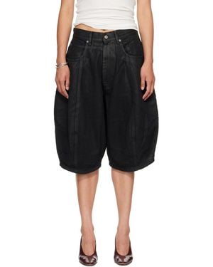 Lu'u Dan Puffa Shorts - Black