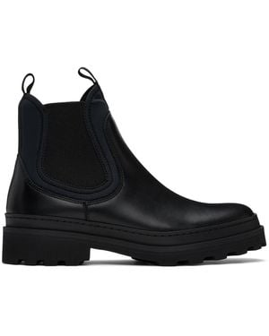 A.P.C. Adrien Chelsea Boots - Black