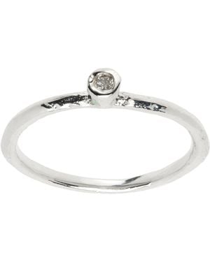 Pearls Before Swine Diamond Ring - Black