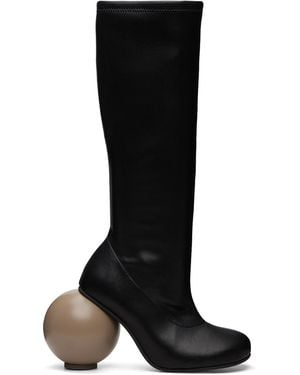 Yume Yume Ball Tall Boots - Black