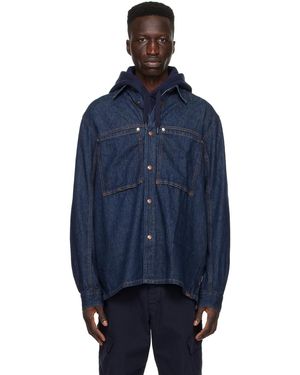 Paul Smith Blue Patch Pocket Denim Shirt