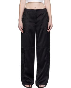 CASABLANCA Mountain Camo Cargo Trousers - Black