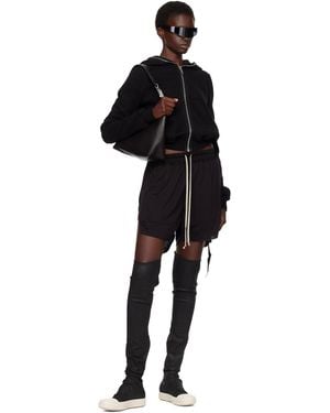 Rick Owens Tower High Sock Sneaks Tall Boots - Grey