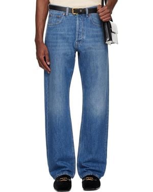 Valentino 5 Pocket Jeans - Blue
