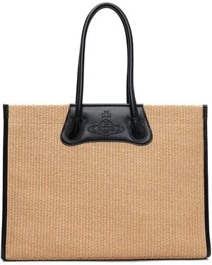 Vivienne Westwood Troy Tote - Natural