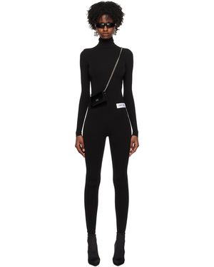 Dolce & Gabbana Black Kim Kardashian Edition Turtleneck Jumpsuit