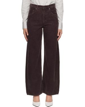 Agolde Low Curve Jeans - Purple