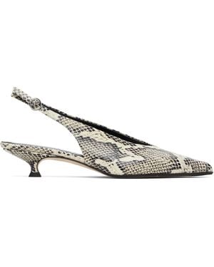 Aeyde Off- & Camila Heels - Black