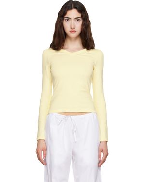Flore Flore Jill Longsleeve T-Shirt - Yellow