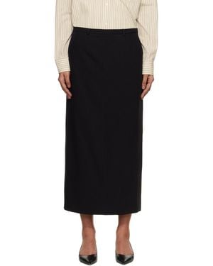DUNST H-Line Maxi Skirt - Black