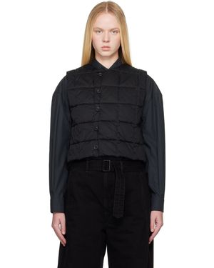 Lemaire ブラック Wadded ベスト