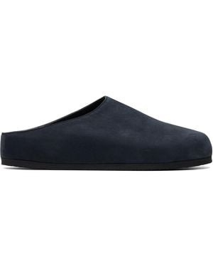 Studio Nicholson Wearing Nabuk Clog Flats - Blue