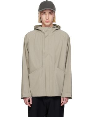 J EONGL I Ssense Exclusive Taupe Transform Jacket - Brown