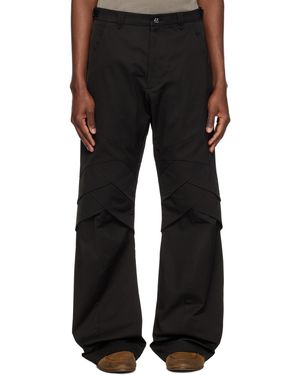 CMMAWEAR ブラック Thorn トラウザーズ